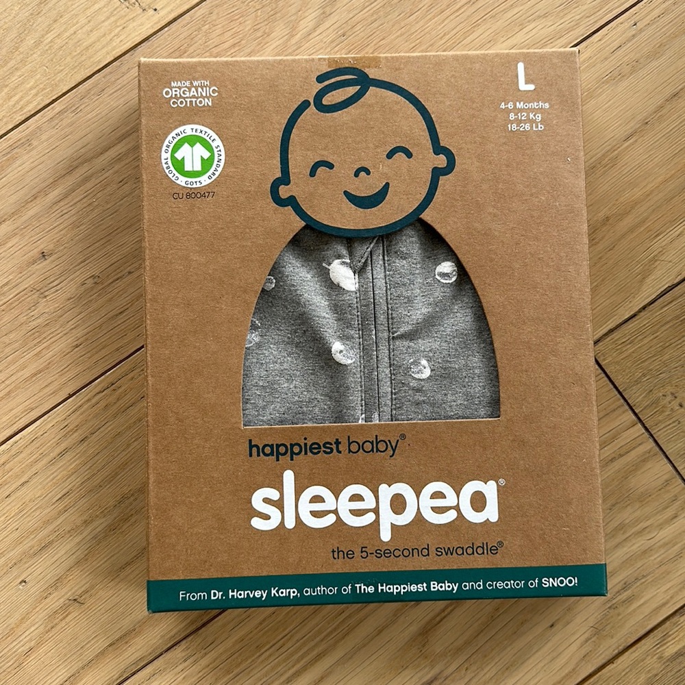 Happiest Baby Sleepea Swaddle, Sz L